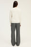 FINE WOOL CABLE-KNIT SWEATER - EMI