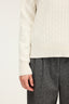 FINE WOOL CABLE-KNIT SWEATER - EMI