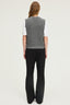 SLEEVELESS CABLE-KNIT WOOL SWEATER - ELWINNA