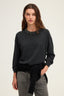 WOOL SWEATER WITH RHINESTONE COLLAR - EDIA