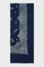 PABLO PRINTED SCARF IN COTTON, MODAL, AND LINEN - FRANCE