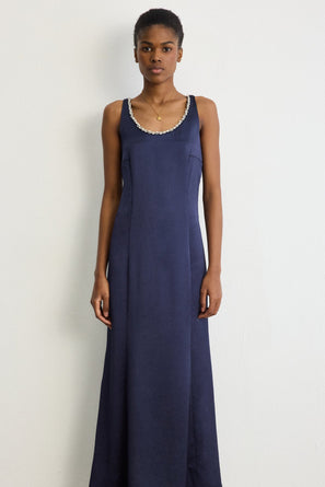 PABLO LONG STRAPPY DRESS - ANNE