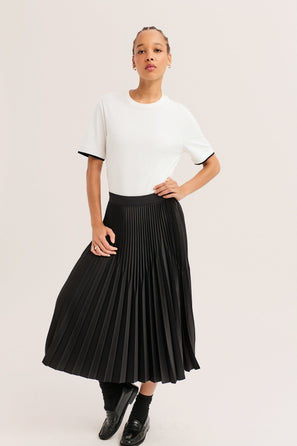 PABLO TWO-TONE COTTON AND LYOCELL T-SHIRT – BELIE