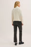 PABLO OPEN-KNIT WOOL CARDIGAN WITH TIE-NECK DETAIL – ROMI