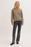 PABLO BRUSHED WOOL STRIPED SWEATER - RUNA