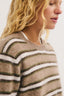 PABLO BRUSHED WOOL STRIPED SWEATER - RUNA