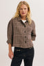PABLO VIRGIN WOOL PLAID OVERSHIRT - JELSA