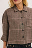 PABLO VIRGIN WOOL PLAID OVERSHIRT - JELSA