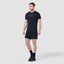 STATEMENT RIBBED TECH TEE