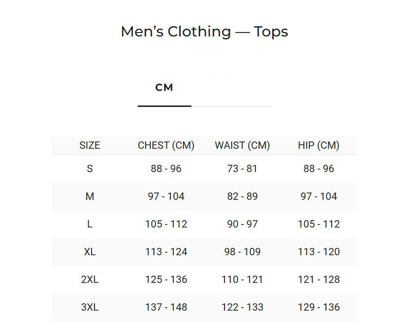 Size Chart Image
