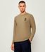BRUSHED COTTON CREWNECK T-SHIRT