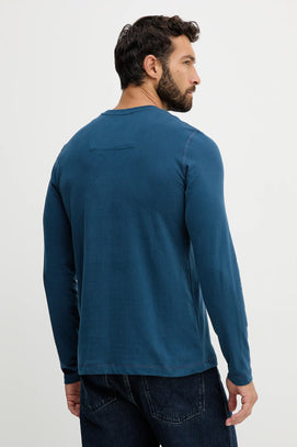 CREW NECK T-SHIRT WITH FLOCK PRINT