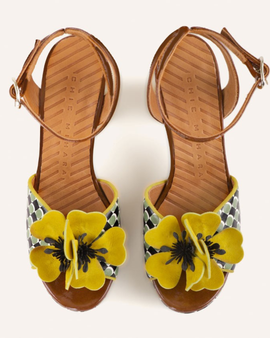 CHIE MIHARA SHOES KASKI GREEN