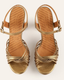 CHIE MIHARA SHOES CANETI BRONZE