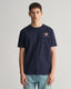EMBROIDERED ARCHIVE SHIELD T-SHIRT