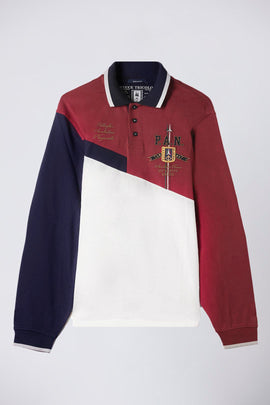 COLOR-BLOCK P.A.N. POLO SHIRT