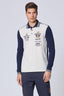 P.A.N. POLO SHIRT WITH FLOCK PRINTS
