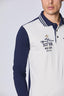 P.A.N. POLO SHIRT WITH FLOCK PRINTS