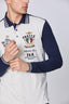 P.A.N. POLO SHIRT WITH FLOCK PRINTS