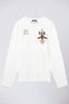 P.A.N. LONG SLEEVE EMBROIDERED T-SHIRT