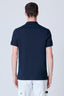 POLO SHIRT WITH THERMO-APPLIED PATCHES