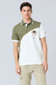 EMBROIDERED COLOR-BLOCK POLO SHIRT
