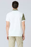 EMBROIDERED COLOR-BLOCK POLO SHIRT