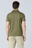 JERSEY POLO SHIRT WITH TRICOLOR TRAILS