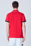 EMBROIDERED COLOR-BLOCK POLO SHIRT