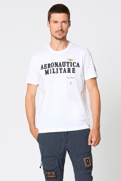 EMBROIDERED T-SHIRT WITH LOGO