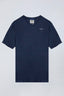 V-NECK T-SHIRT IN MERCERIZED COTTON