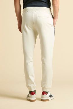 STRETCH INTERLOCK JOGGERS WITH PATCH
