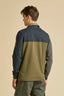 COLOR-BLOCK POLO SHIRT IN PIQUÉ
