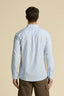 AERONAUTICA MILITARE STRIPED CHAMBRAY SHIRT