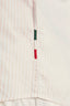 AERONAUTICA MILITARE STRIPED CHAMBRAY SHIRT