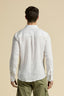 AERONAUTICA MILITARE LONG-SLEEVE SHIRT IN PURE LINEN