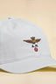 AERONAUTICA MILITARE CAP WITH EMBROIDERED EAGLE EMBLEM