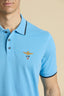 AERONAUTICA MILITARE COTTON PIQUÉ POLO SHIRT WITH LOGO