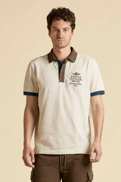AERONAUTICA MILITARE FRECCE TRICOLORI POLO SHIRT EMBROIDERIES