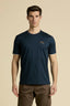 AERONAUTICA MILITARE MERCERIZED COTTON JERSEY T-SHIRT