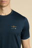 AERONAUTICA MILITARE MERCERIZED COTTON JERSEY T-SHIRT