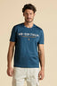 AERONAUTICA MILITARE EMBROIDERED FRECCE TRICOLORI T-SHIRT