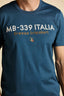 AERONAUTICA MILITARE EMBROIDERED FRECCE TRICOLORI T-SHIRT