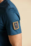 AERONAUTICA MILITARE EMBROIDERED FRECCE TRICOLORI T-SHIRT