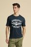 AERONAUTICA MILITARE PRINTED T-SHIRT WITH LOGO