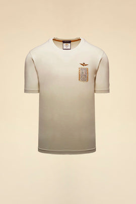 AERONAUTICA MILITARE T-SHIRT WITH FRECCE TRICOLORI EMBLEM