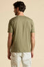 AERONAUTICA MILITARE COTTON T-SHIRT WITH TRICOLOUR COCKADE