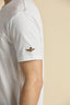 AERONAUTICA MILITARE COTTON T-SHIRT WITH TRICOLOUR COCKADE