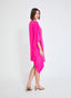 LOLA CASADEMUNT ASYMMETRIC SHORT DRESS