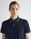 GANT COTTON PIQUE POLO SHIRT WITH SHORT SLEEVES